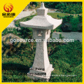 Japanese garden stone pagoda lantern